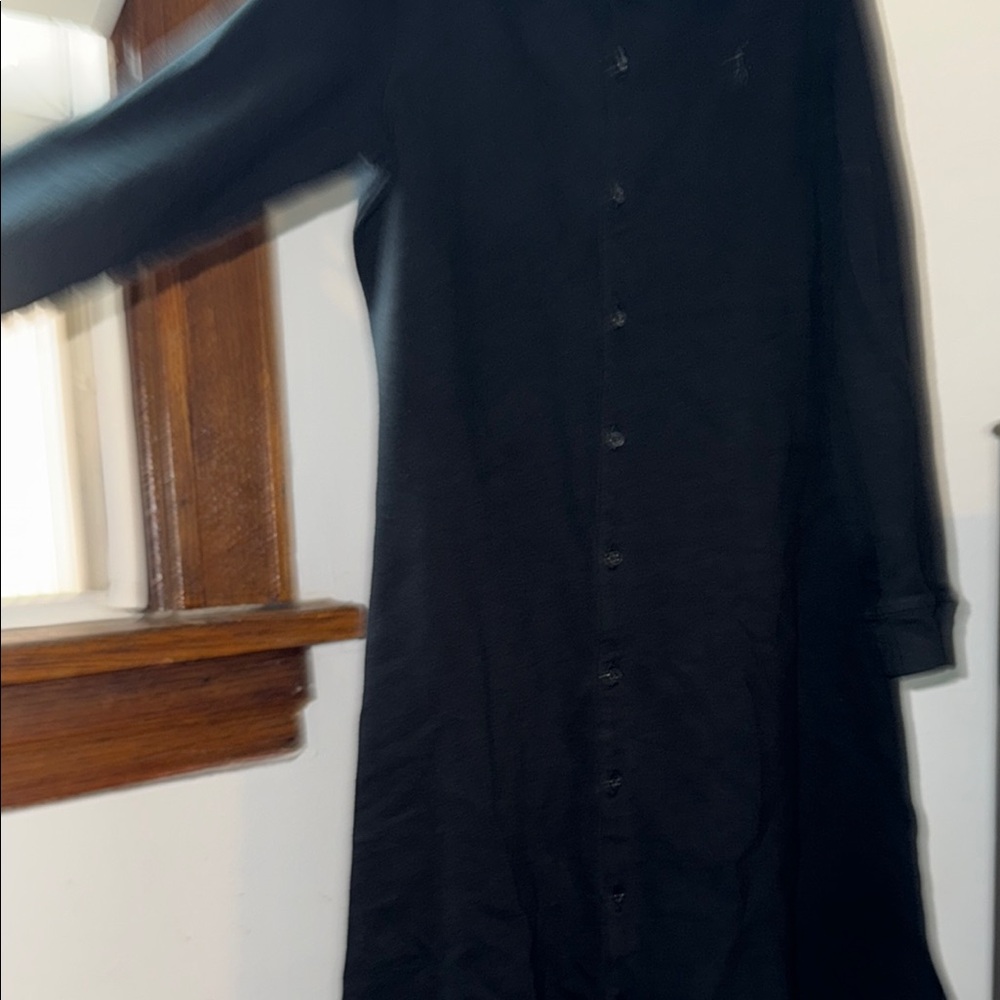 Ralph Lauren Black Crew Neck Dress